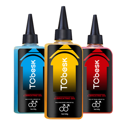 Hielo y lubricante calmante para el hombre 85ml/160ml Lubricante para el cuerpo