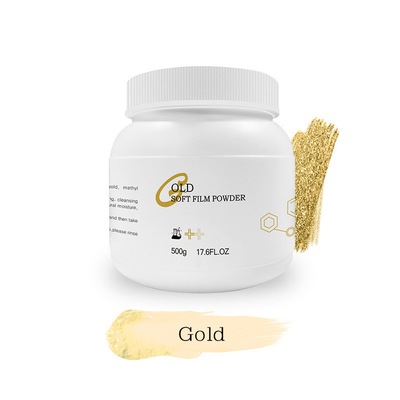 Ingredientes naturales Máscara de oro en polvo Mascarilla de levantamiento facial Eliminación de arrugas