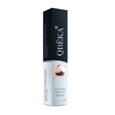 QBEKA Serum orgánico para el crecimiento de las pestañas Serum para el aumento de las pestañas de los ojos Efecto de crecimiento rápido duradero ODM OEM