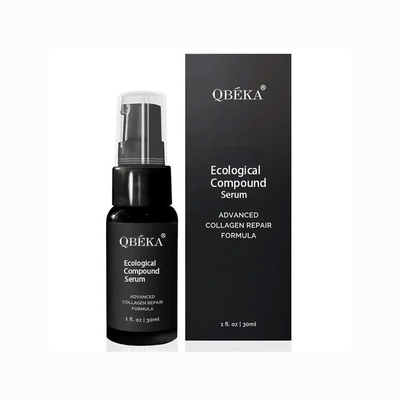 QBEKA Colágeno natural Bio péptido suero Compuesto ecológico Antirrugas 30 ml