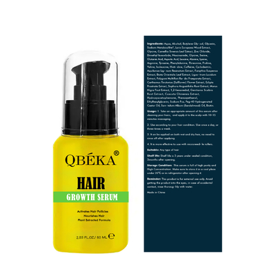 Fórmula a base de hierbas Obviamente eficaz para el crecimiento del cabello Suero Productos orgánicos para el cuidado del cabello
