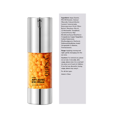 Servicio OEM de ODM Crema para ojos antienvejecimiento Crema de terapia ocular intensiva de volumen