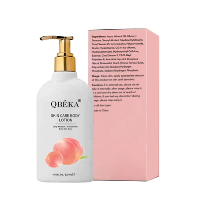 Loción corporal para el cuidado de la piel simple humectante blanqueador exfoliante