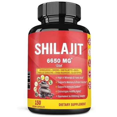 Personalización Salud Ejercicio adelgazamiento Suplemento energético cápsulas Shilajit