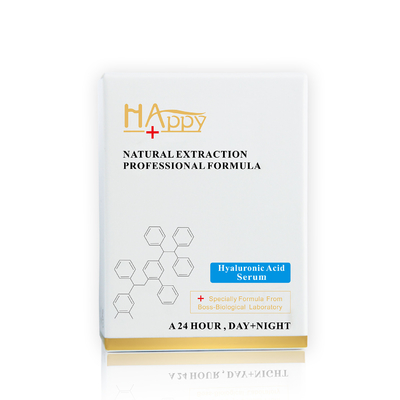 Suero de ácido hialurónico de alta calidad, vitamina C blanqueador antienvejecimiento solución facial hidratante