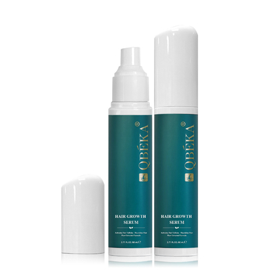 Tratamiento de peluquería no irritante para cabello húmedo y seco QBEKA Suero orgánico para el crecimiento del cabello