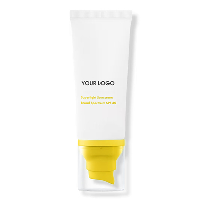 Protección solar masculina de marca privada SPF 30 Protector solar con óxido de zinc Crema de peso ligero