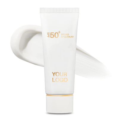 Protector solar para hombres de amplio espectro UVA/UVB ligero sin el brillo blanco