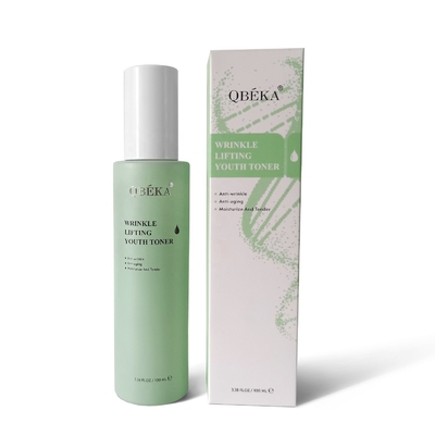 Set de cuidado de la piel femenino OEM ODM Levantador de arrugas Toner juvenil con ingredientes orgánicos