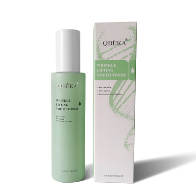 Toner anti acné, levantamiento de arrugas, tonificante juvenil para el cuidado de la piel de marca privada, tonificante de agua para mujeres.