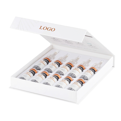 Conjunto de cápsulas de etiqueta privada para mesoterapia con suero de microneedle profesional 10ml x 10pcs
