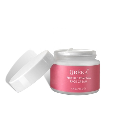 Cara y Cuerpo Femenino QBEKA Crema facial de eliminación de pecas 50g para el rejuvenecimiento de la piel