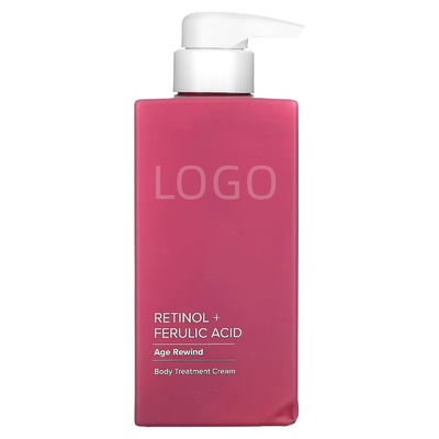 Loción corporal de ácido ferúlico retinol Hidratante de firmeza Crema antienvejecimiento para el cuerpo femenino