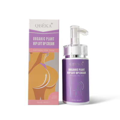 Cream de mejora de cadera de hierbas orgánicas equipo profesional de control de calidad y logotipo del cliente aceptable