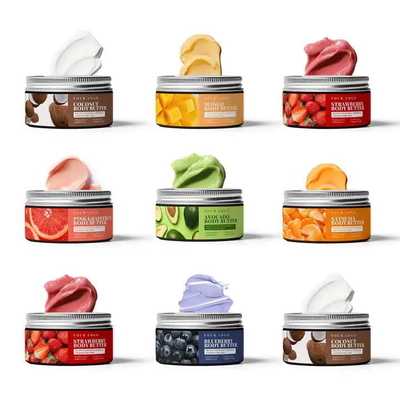 Cuidado de la piel personalizado Aclarador de miel crema hidratante de vainilla batida con aclarador natural