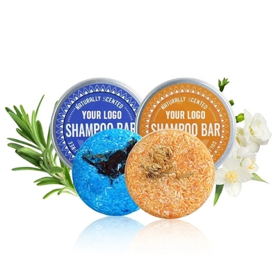 Barras de champú de aceite de oliva de tamaño regular con ingredientes naturales