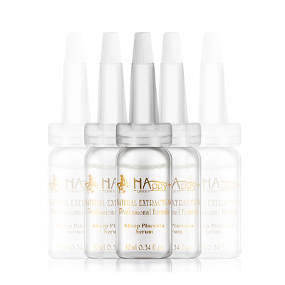 Serum de placenta de oveja hidratante y aclarador 100% puro natural para todos los tipos de piel