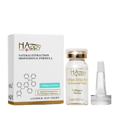 Cuidado facial mejor suero de colágeno 10ml y ácido hialurónico para la piel joven