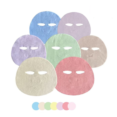 Máscara facial de ácido hialurónico multicolor para hidratar y aclarar la piel unisex