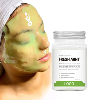 Máscara en polvo Máscara en polvo de cristal OEM ODM Máscara facial hidratante Máscara de barro orgánica