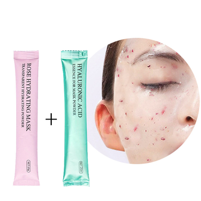 Máscara para el rostro con ácido hialurónico Función blanqueadora Máscara facial Máscara de barro suave