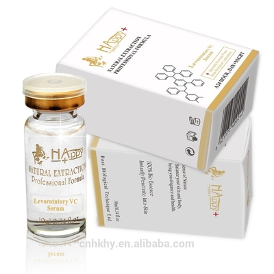 Tamaño regular Vitamina C orgánica Purificante Blanqueador Anti pecas Ampulas Cantidad 1000