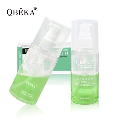 Limpieza orgánica suave y nutritiva, quitador de maquillaje sin irritación, limpieza fuerte 80ml
