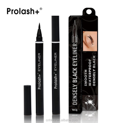Ingredientes de hierbas Densamente negro Eyeliner a prueba de agua para el mejor efecto en el maquillaje de los ojos