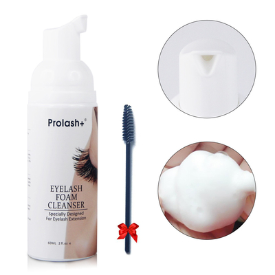 Limpieza de pestañas con espuma de hierbas Shampoo natural de pestañas con fragancia para limpieza profunda