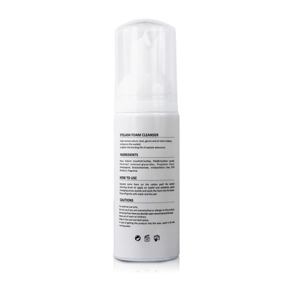 Eliminador de maquillaje de espuma duradero con GMPC original no irritante y 100% extracto natural