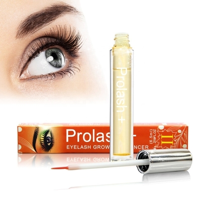 Suero de crecimiento de pestañas y cejas más fuerte con ingredientes naturales más gruesos personalizable OEM / ODM