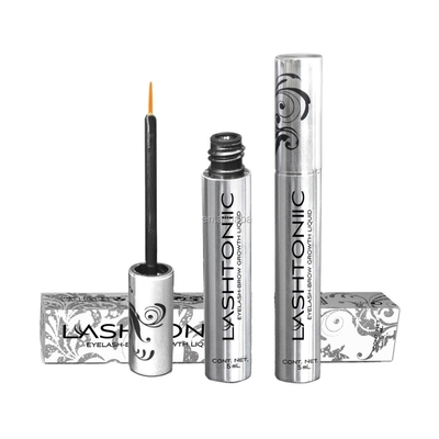 Lashtonica pestañas y aumento del crecimiento de las cejas 5 ml para las personas que desean pestañas más gruesas