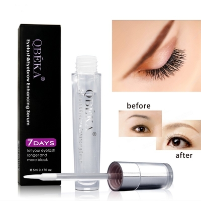 Cuidado de cejas y pestañas más eficaz Aceite de hierbas vegetales orgánicos Suero de pestañas 5ml Volumen