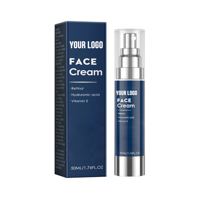 Crema de cara nocturna para hombres natural orgánica para reducir líneas finas y arrugas