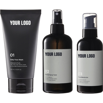 Productos orgánicos de cuidado de la piel para hombres con fórmula natural y libre de crueldad