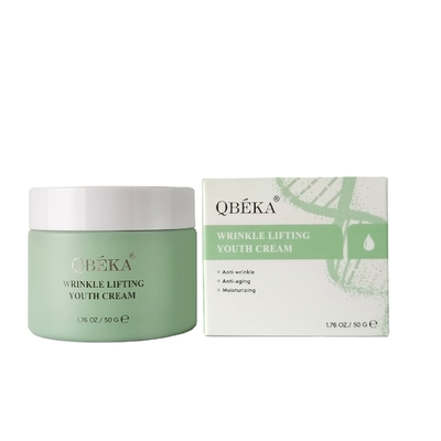 Crema orgánica para el levantamiento de arrugas Revitalizador de la piel Crema facial con fragancia personalizada