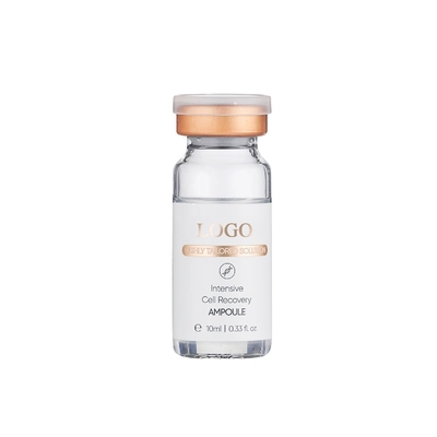 Ampulas de suero avanzado para el cuidado de la piel Fórmula antienvejecimiento con vitamina C y ácido hialurónico