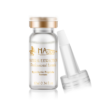 Suero para el endurecimiento y el endurecimiento de la piel Happy QBEKA Péptido sintético antiarrugas 10 ml