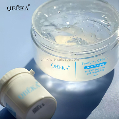 Clarificación y reparación de frío Purificación de gel de reparación de la piel de la cara crema con péptidos