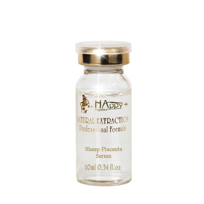 Happy QBEKA 10 ml placenta de oveja suero para los ojos para las ojeras reparación e hidratación