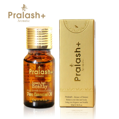 Ventas altas ofrece 10 ml de aceite esencial para el crecimiento del cabello para el tratamiento del cabello de las mujeres