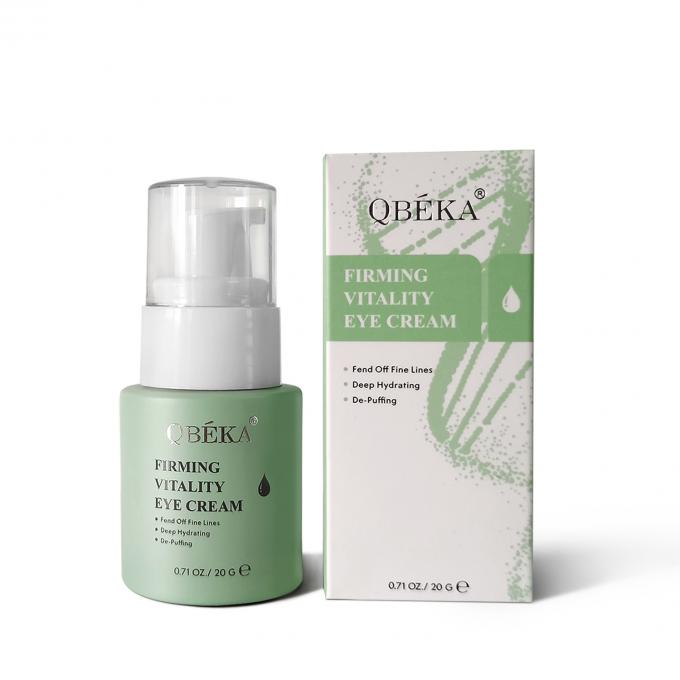 QBEKA Crema para ojos antienvejecimiento humectante profunda y firme Crema para ojos vitalidad 0