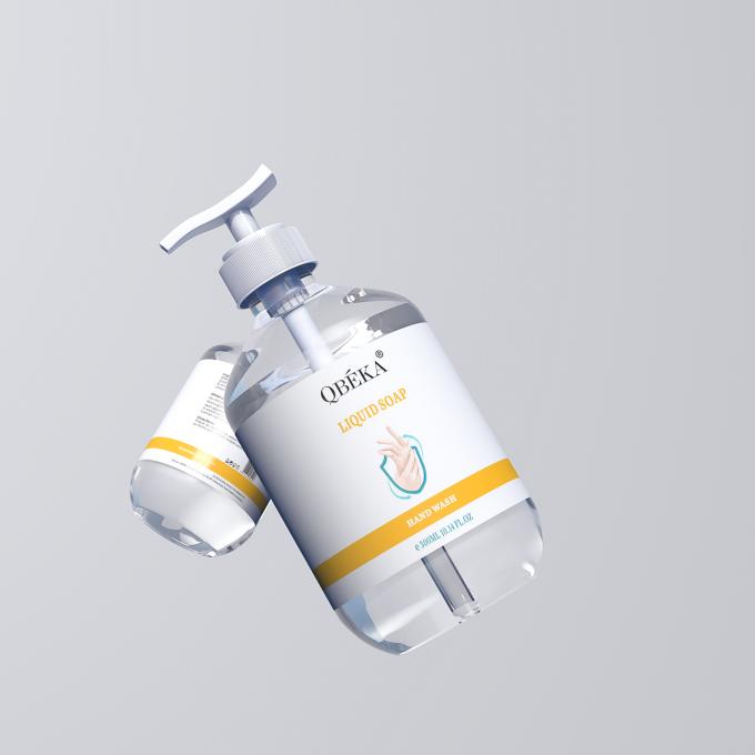 Jabón líquido para lavarse las manos, incoloro, inodoro, antibacteriano, 300 ml, vida útil de 3 años 0