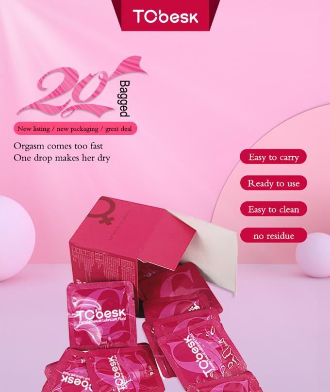 Lubricantes para el cuerpo OEM/ODM Lubricantes personales femeninos portátiles en caja 0