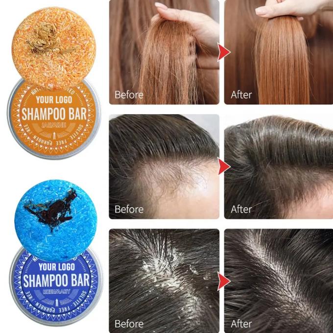 Shampoo natural contra la pérdida de cabello Jabón para el crecimiento del cabello 50g 60g 90g 100g 0