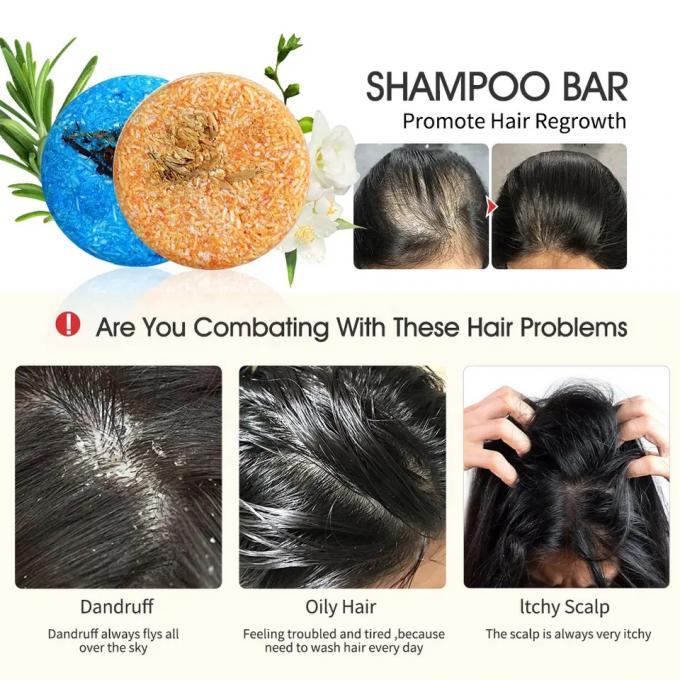 Sapo natural y orgánico anticaída del cabello 0