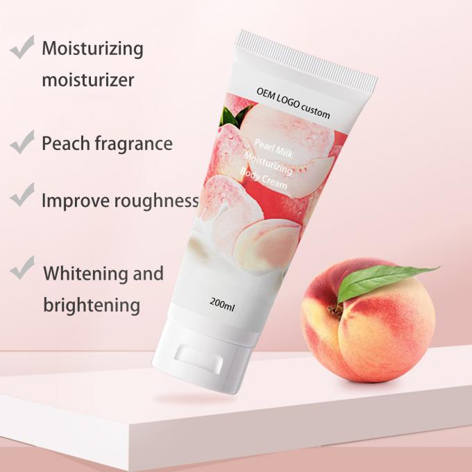 OEM/ODM Loción para el cuerpo para el cuidado de la piel Leche de perla Crema para el cuerpo nutritiva 200 ml 0