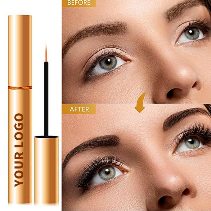 QBEKA Serum orgánico para el crecimiento de las pestañas Serum para el aumento de las pestañas de los ojos Efecto de crecimiento rápido duradero ODM OEM 4
