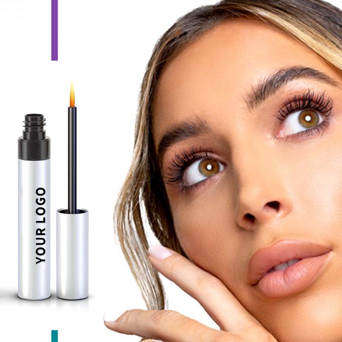 QBEKA 3D suero de crecimiento de pestañas para una verdadera belleza de ojos mágicos 5ml Efecto de crecimiento rápido duradero 4