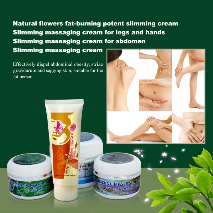 Al por mayor Flores naturales Quema de grasa Potente cuerpo Crema adelgazante Crema de masaje corporal Crema de pérdida de peso 0